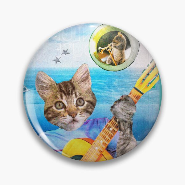 Item preview, Gato de guitarra y ardilla de trompeta - 'Jam Sesh' designed and sold by Nikki Fortuin Arts & Crafts.
