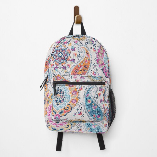 Item preview, Boho Chic Glam Paisley Cream / Multi designed and sold by W. Chahir®.