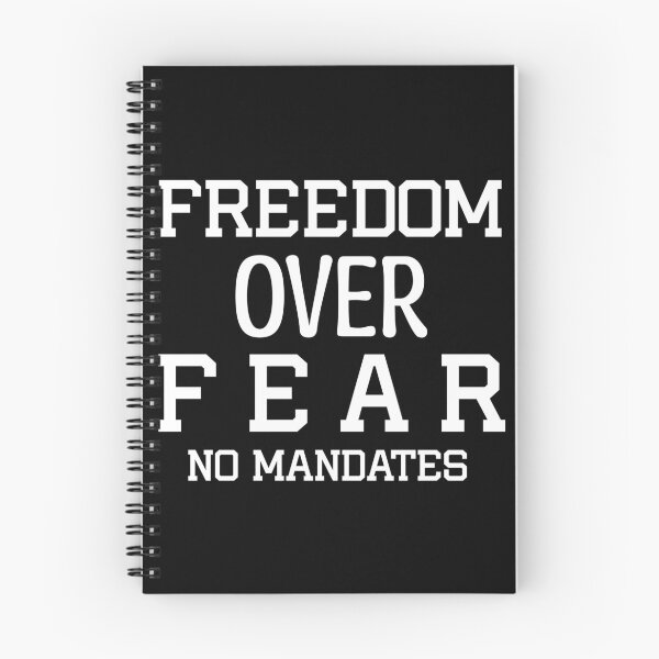 Item preview, Freedom Over Fear No Mandates  designed and sold by Oops! I Printed It.