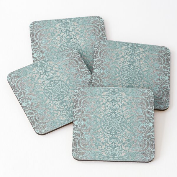 Item preview, Antique Persian Carpet Grey Blue designed and sold by W. Chahir®.