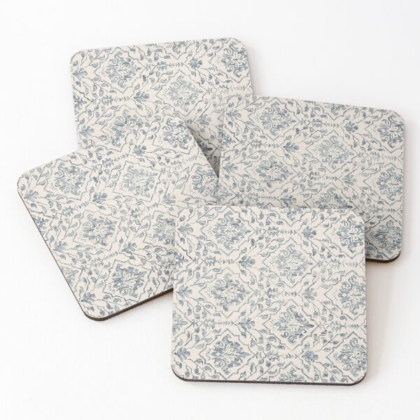 Item preview, Antique Persian Carpet Blue / Ivory designed and sold by W. Chahir®.