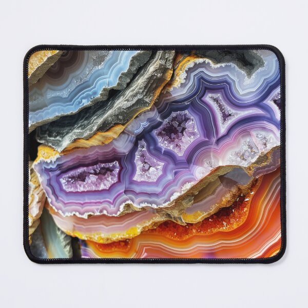 Item preview, Agate Geode: Colorful Texture designed and sold by Visual-Elixir.