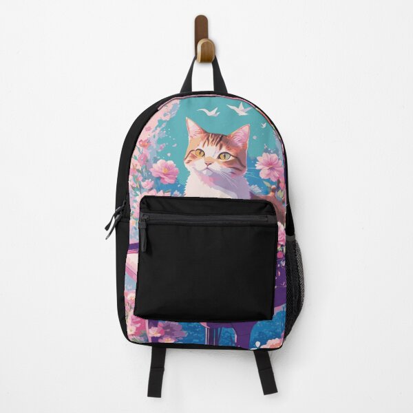 Item preview, Vintage cat playing piano flower designed and sold by amedo14.