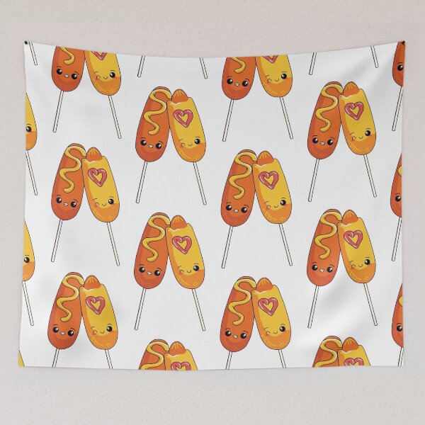 Item preview, Kawaii Corn Dogs designed and sold by jennysselling.