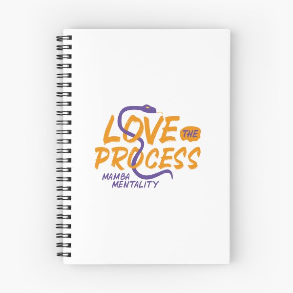 Item preview, Mamba mentality, love the process, the purple and gold snake of the Los Angeles Lakers designed and sold by Dizartico.