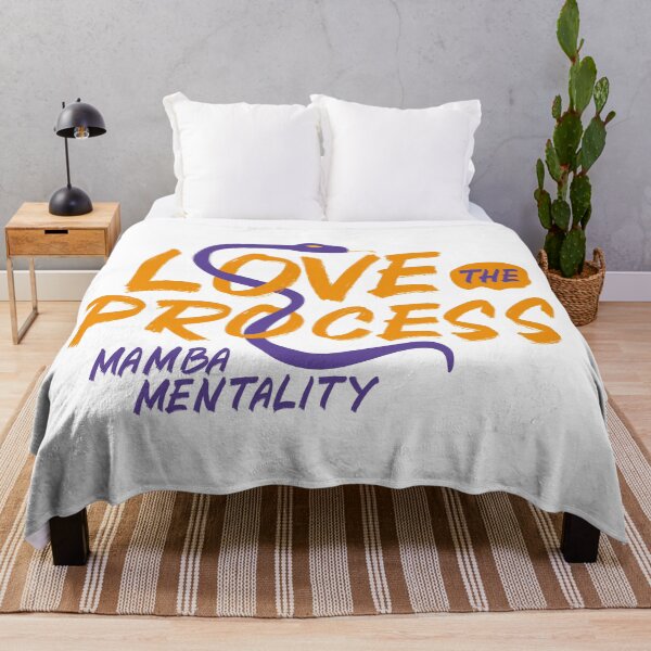 Item preview, Mamba mentality, love the process, the purple and gold snake of the Los Angeles Lakers designed and sold by Dizartico.