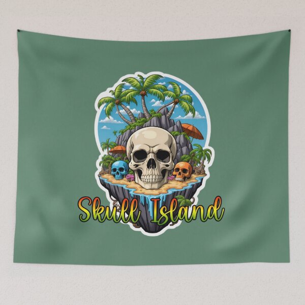 Item preview, Skull Island Tropical Adventure designed and sold by TheArtOfPat.
