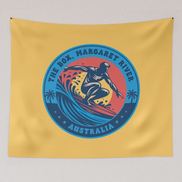 Item preview, The Box Margaret River Australia Surfing Design designed and sold by CynthiaGraphics.