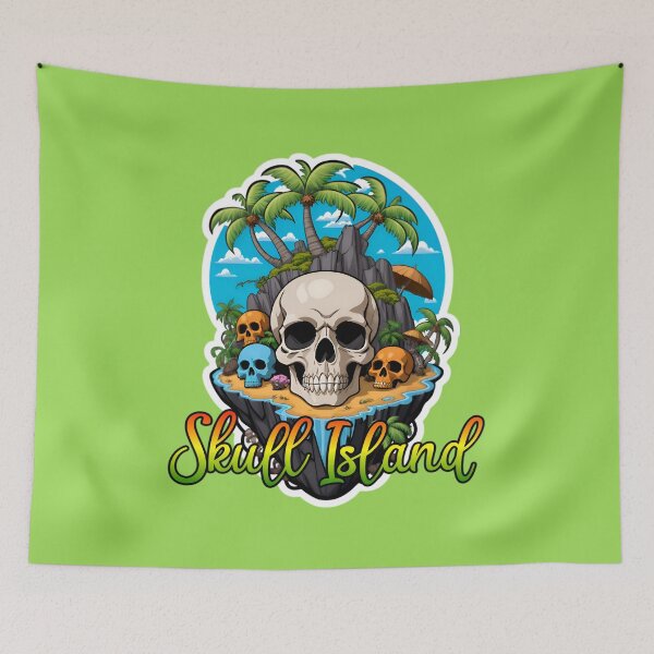 Item preview, Skull Island Tropical Adventure designed and sold by TheArtOfPat.