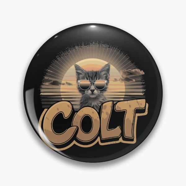 Item preview, Colt name cat designed and sold by bukajart.