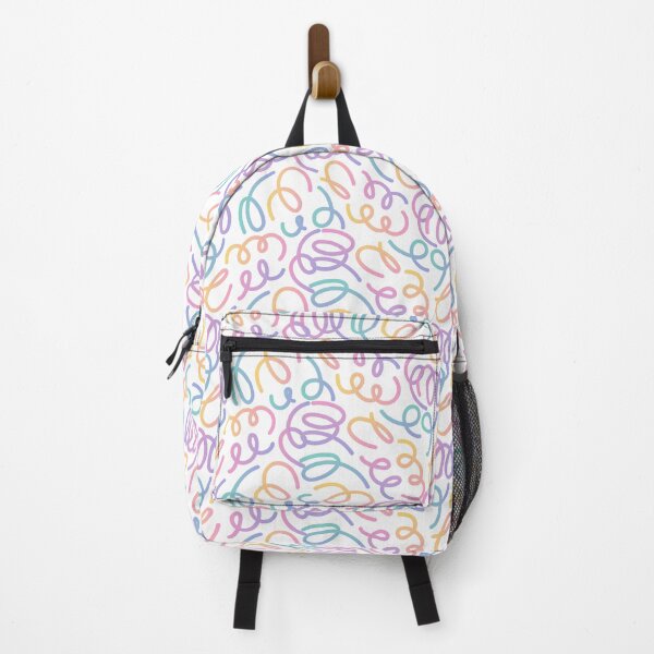Item preview, Abtract doodles pastel colors - Free flowing designed and sold by TANISSdesign.