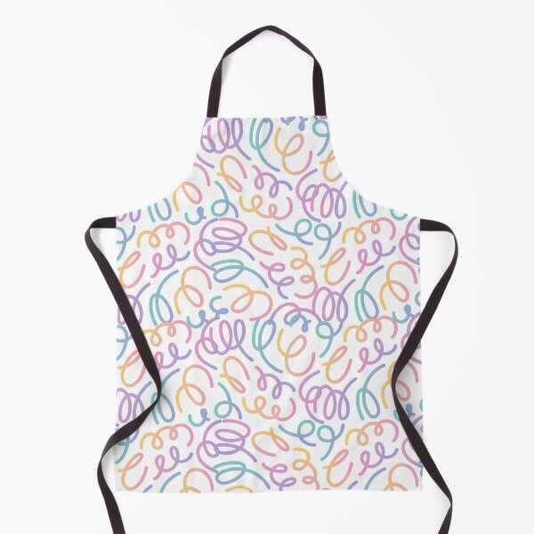 Item preview, Abtract doodles pastel colors - Free flowing designed and sold by TANISSdesign.