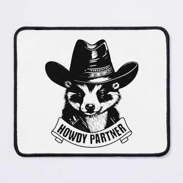 Item preview, Honey Badger - Howdy Partner designed and sold by ValentinaHramov.
