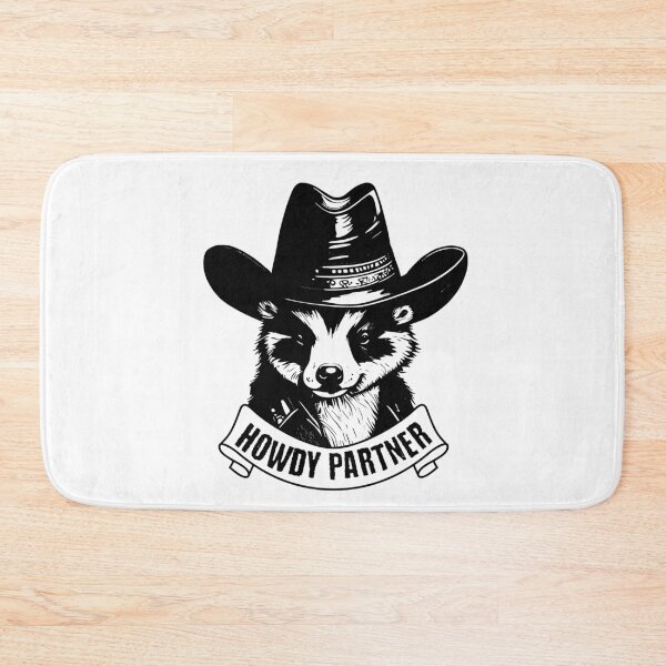 Item preview, Honey Badger - Howdy Partner  designed and sold by ValentinaHramov.