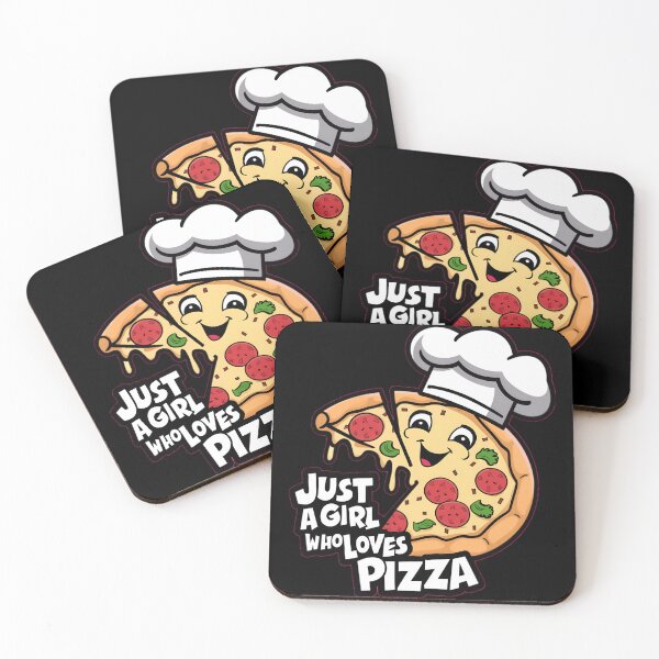 Item preview, Just A Girl Who Loves Pizza designed and sold by PlanetMarker.