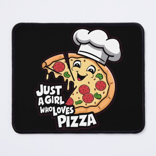 Item preview, Just A Girl Who Loves Pizza designed and sold by PlanetMarker.