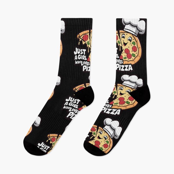Item preview, Just A Girl Who Loves Pizza designed and sold by PlanetMarker.
