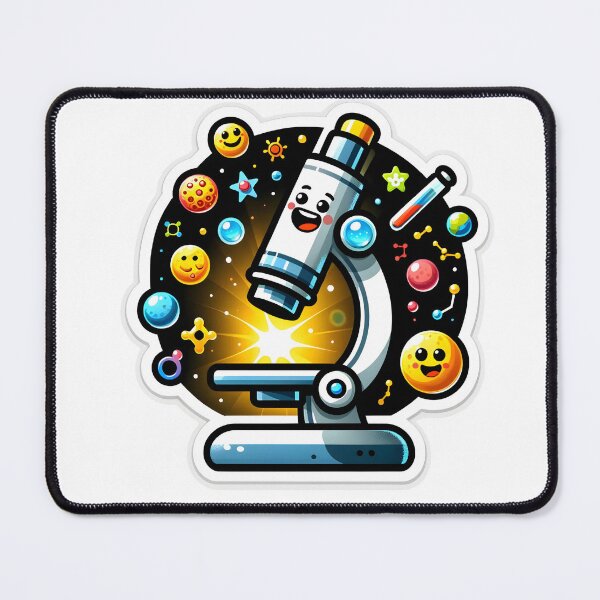 Item preview, Happy Science - Chemistry Fun Comic Sticker designed and sold by Molecularmerch.
