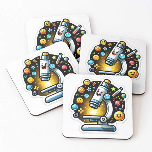 Item preview, Happy Science - Chemistry Fun Comic Sticker designed and sold by Molecularmerch.