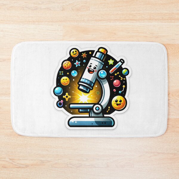 Item preview, Happy Science - Chemistry Fun Comic Sticker designed and sold by Molecularmerch.