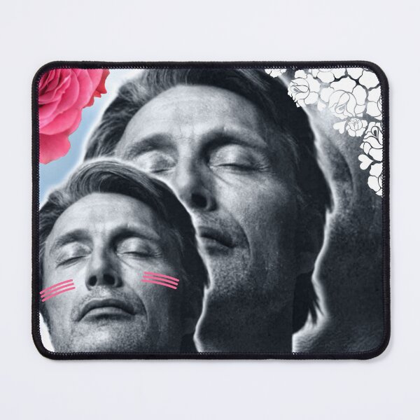 Item preview, Mads Mikkelsen Sky and Roses Love Collage designed and sold by orionlodubyal.
