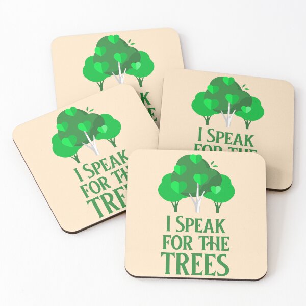 Item preview, I speak for the trees designed and sold by 87-Aesthetics.