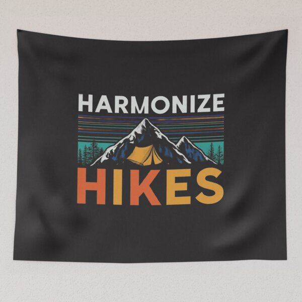 Item preview, Serene Sunset Harmony - Harmonize Hikes T-Shirt for Nature Lovers designed and sold by SSulatul101.