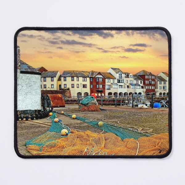 Item preview, Sunset over Maryport  designed and sold by RosRidleyPhoto.