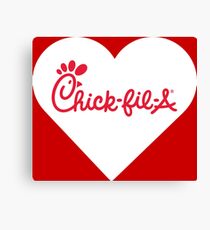chick-fil-a Canvas Print