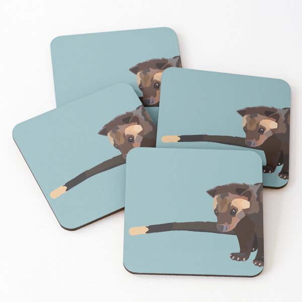 Item preview, M is for Masked Palm Civet,Masked Palm Civet: The Mysterious Nocturnal Carnivore of Asian Forests designed and sold by PrettylittlepastelUk.