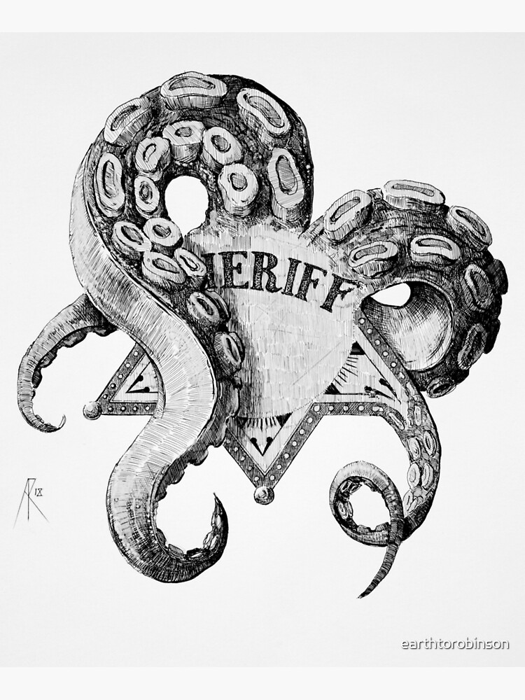 Sheriff Cthulhu by earthtorobinson