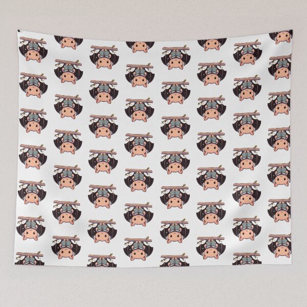 Item preview, Book-Loving Bat Hanging Upside Down designed and sold by UmbrellaStudio1.