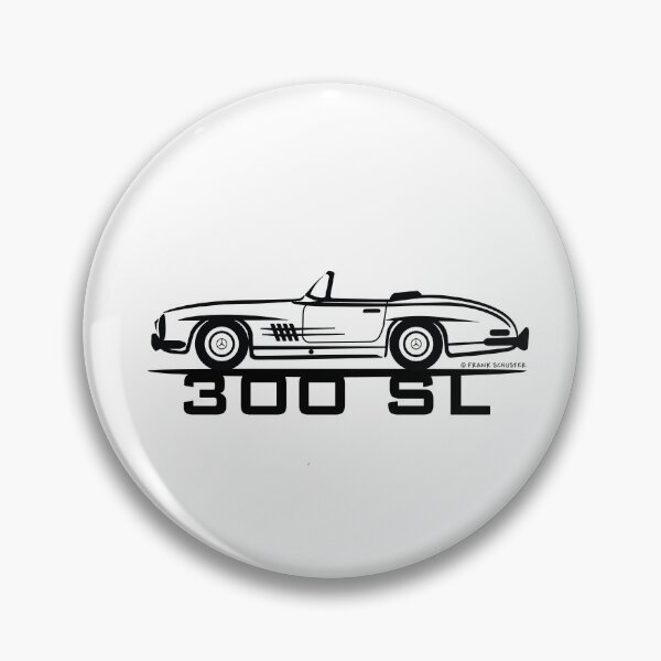 Item preview, Mercedes-Benz 300 SL Convertible W198 on White designed and sold by Frank Schuster.
