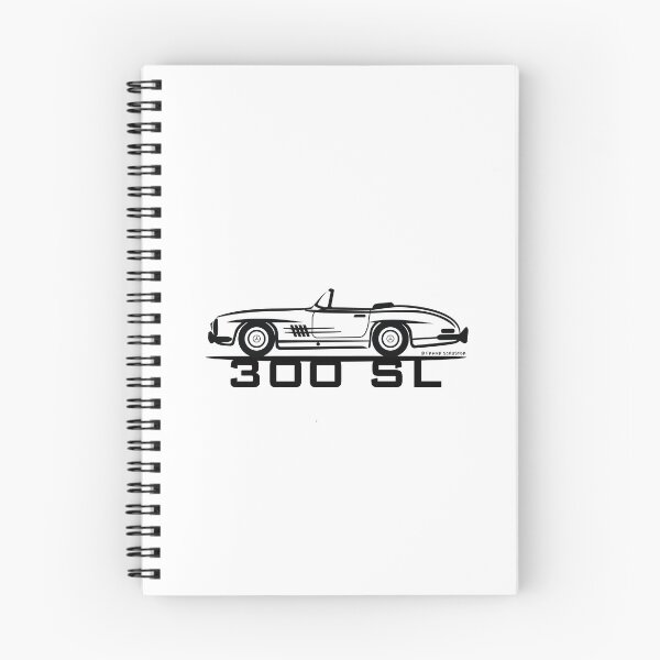 Item preview, Mercedes-Benz 300 SL Convertible W198 on White designed and sold by Frank Schuster.