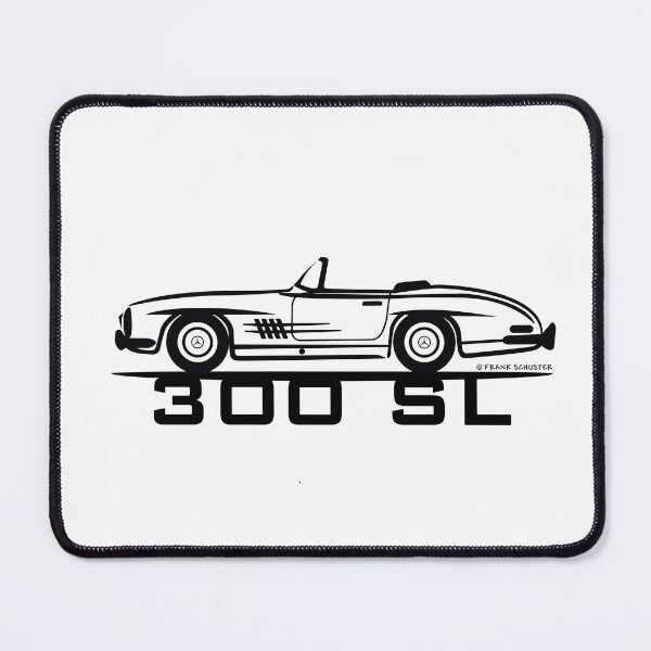 Item preview, Mercedes-Benz 300 SL Convertible W198 on White designed and sold by Frank Schuster.