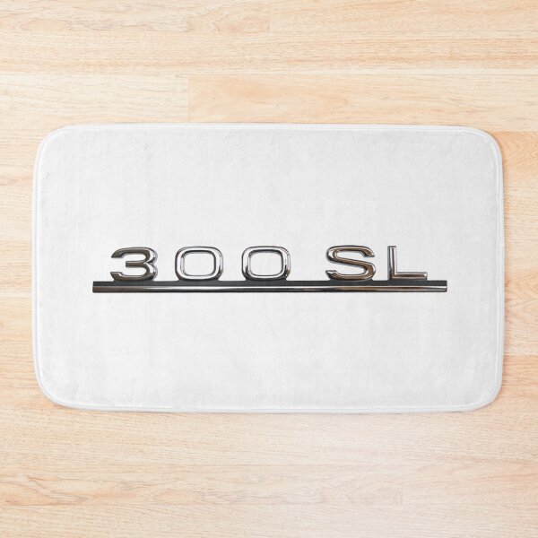 Item preview, Mercedes-Benz 300 SL Convertible W198 Emblem on White designed and sold by Frank Schuster.