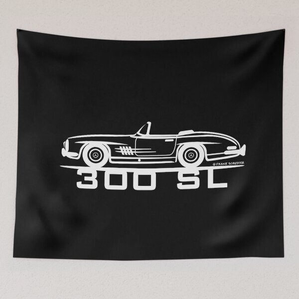 Item preview, Mercedes-Benz 300 SL Convertible W198 White on Black designed and sold by Frank Schuster.
