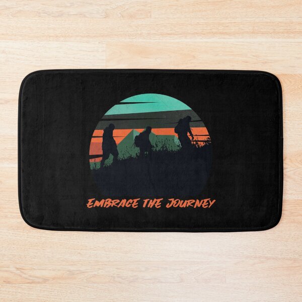 Item preview, Embrace The Journey - Hiking Trip designed and sold by zarshirts.