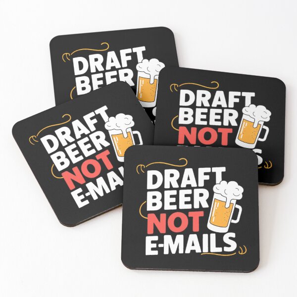 Item preview, Draft Beer, Not Emails designed and sold by PlanetMarker.