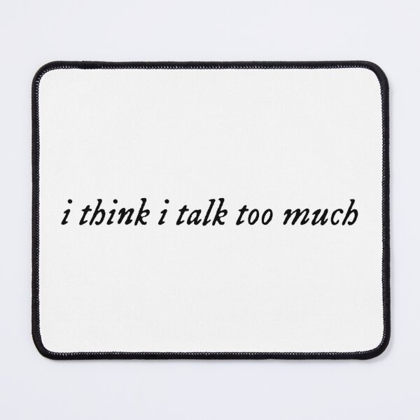 Item preview, Renee Rapp Talk Too Much Snow Angel Lyric Design designed and sold by zoeyyyrose.