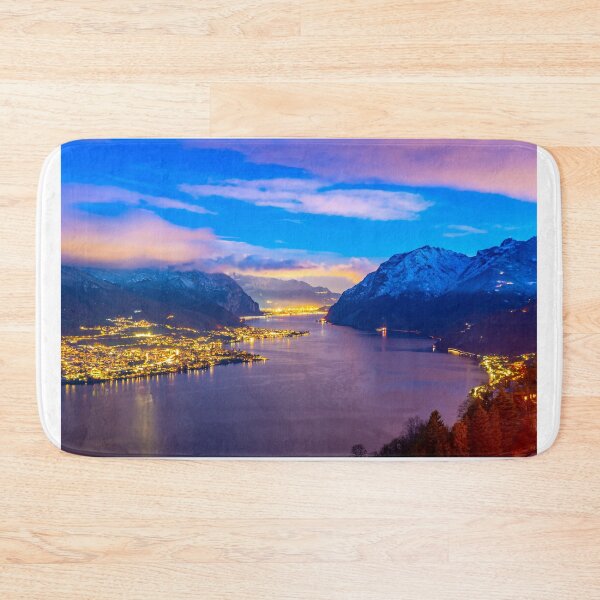 Item preview, Lake Como, Italy, Stunning Sunset, Mountain Lake designed and sold by newburyboutique.