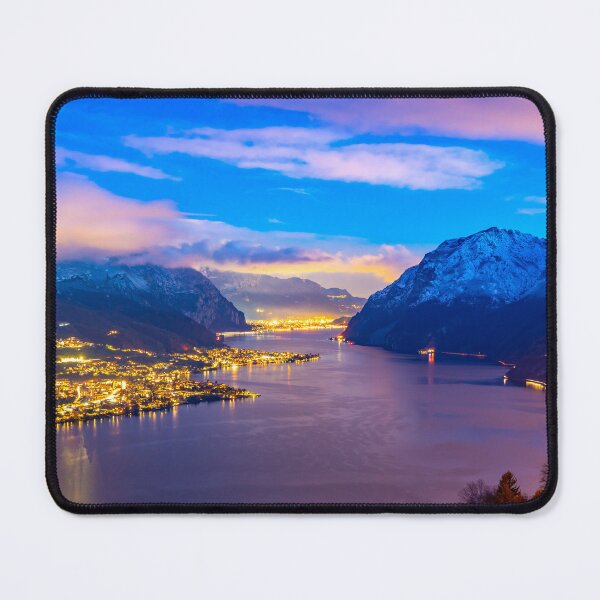 Item preview, Lake Como, Italy, Stunning Sunset, Mountain Lake designed and sold by newburyboutique.