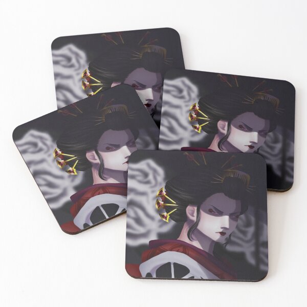 Item preview, Geisha w/ background designed and sold by Leeh-designs.