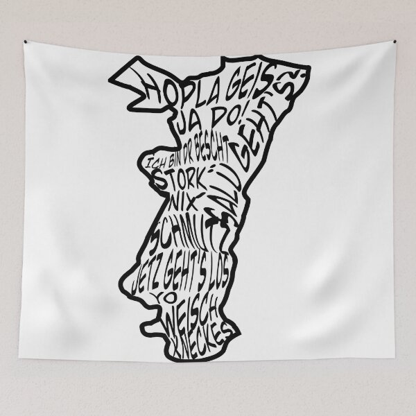Item preview, Alsace map with Alsatian expression designed and sold by Frizzanteworld.