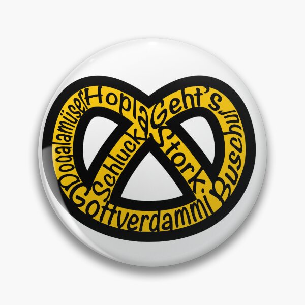 Item preview, Alsace pretzel with Alsatian expression designed and sold by Frizzanteworld.