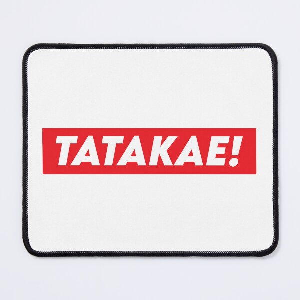 Item preview, TATAKAE! - All Caps designed and sold by ONI-Creative.