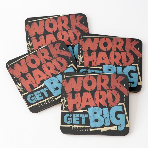 Item preview, Work Hard Get Big designed and sold by PlanetMarker.