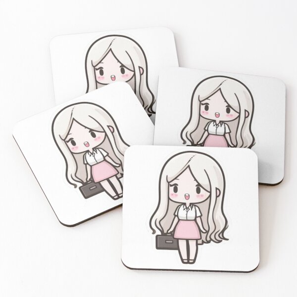 Item preview, Cute girl POWERFULLY GIF designed and sold by ClothingSmile.