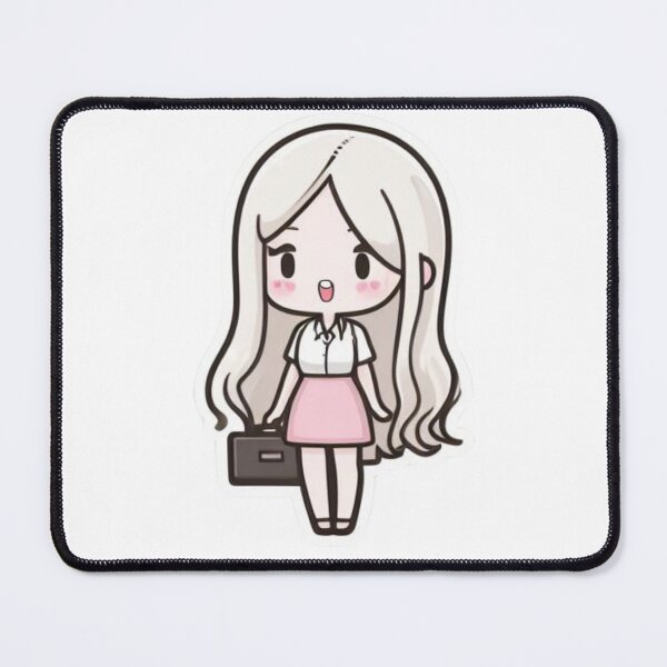 Item preview, Cute girl POWERFULLY GIF designed and sold by ClothingSmile.