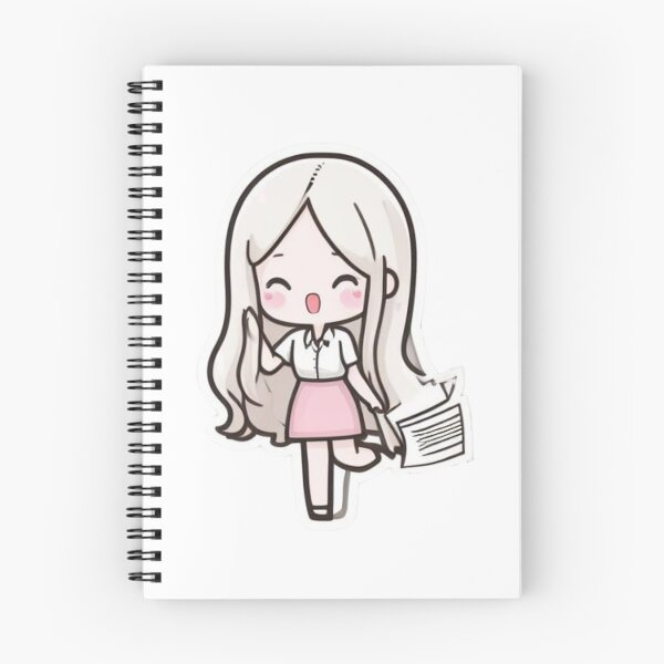 Item preview, Cute girl POWERFULLY GIF designed and sold by ClothingSmile.